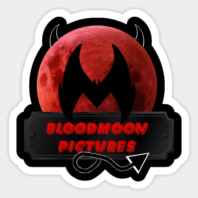 Bloodmoon Pictures Logo Sticker by Bloodmoon-Pictures